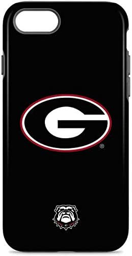 Skinit Pro Phone Case Compatible with iPhone 8 - Officially Licensed University of Georgia Logo Red Design