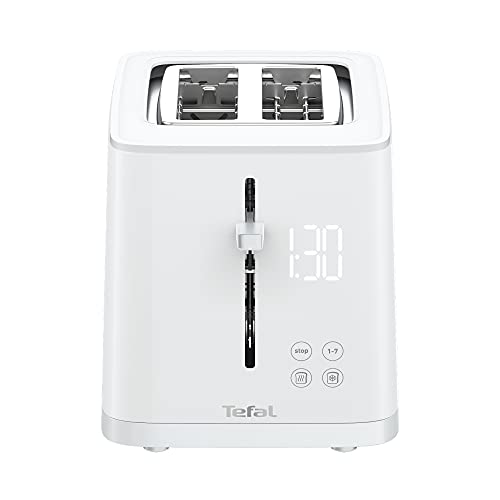 Tefal Sense TT6931 broodrooster met digitaal scherm, 4 speciale functies met aanraaktoetsen: stop/opwarmen/ontdooien/bruiningsgraad, Extra hoge lift, Uitneembare kruimellade, 2 sleuven - Image 3