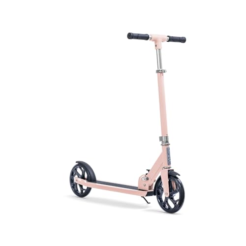 Jetson Hex 2-Wheel Kick Scooter, Sturdy Wide Deck, Rear Brake, Easy-Folding...