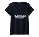 Womens Perry Blue Jays Baseball V-Neck T-Shirt
