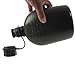 Rothco 3 Piece 1 Quart Plastic Canteen - Lightweight Outdoor Camping Survival Water Bottle, Olive Drab