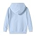 Sweatshirts For Teen Girls Long Sleeve Cute Fashion Hoodies For Teens Solid Oversized Hooded Girls Sweatshirts 2025 Fall Pullover Tops With Pocket Light Blue 150