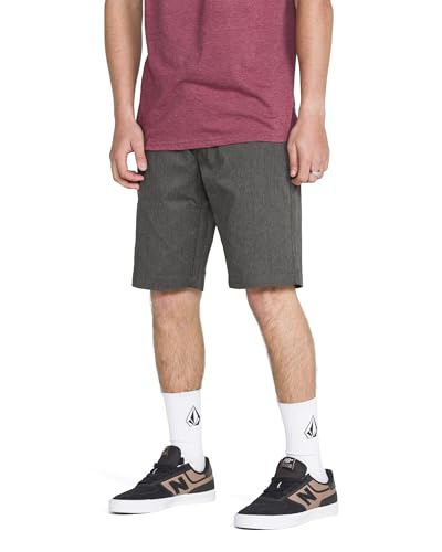 Image of Volcom Men's Vmonty Chino Shorts - 22 inch Outseam, Relaxed Fit, Durable Cotton Fabric