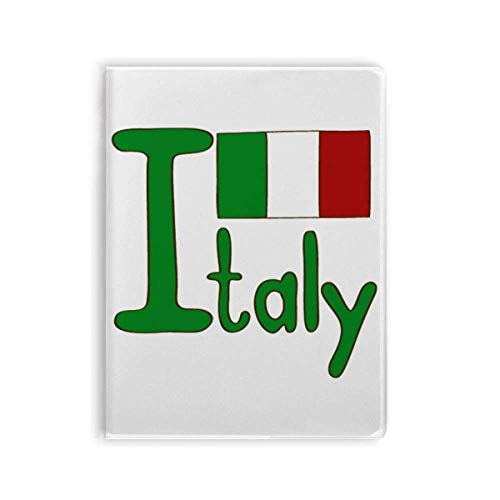 Carnet italien à couverture souple vert cahier de notes pratique
