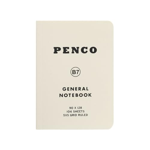 Cahier B7 quadrillé High Tide CN158 Penko blanc pour notes quotidiennes