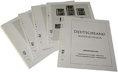 Lindner-T Vordruckblätter T120bz/08 Deutschland Zusammendrucke - Jahrgang 2008 bis 2009
