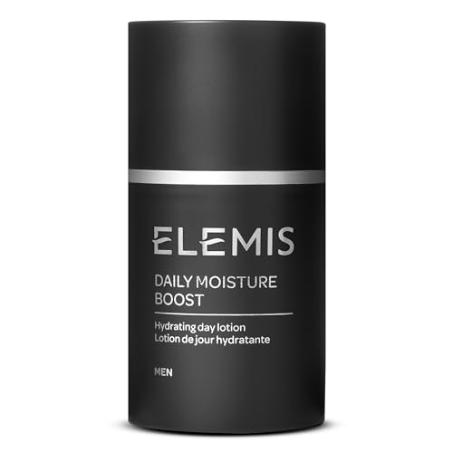 ELEMIS Daily Moisture Boost for Men | Lightweight Post-Shave Day Lotion Hydrates, Soothes, Nourishes, and Calms for Refreshed, Recharged Skin | 50 mL