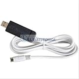  USB-62C Câble USB/8 broches Mini DIN pour Yaesu FT-857, FT-897 ou FT-817 CAT 700003