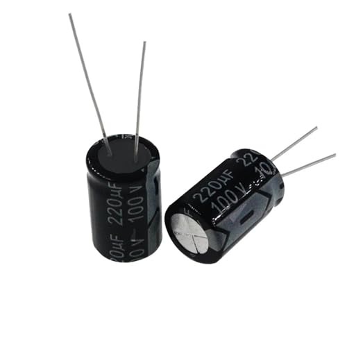 Condensateur 220uF 100V 220MFD 100WV radial pour carte électronique