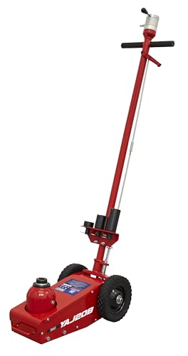 Image of Sealey 20 Tonne Air Operated Trolley Jack - Single Stage - YAJ20B