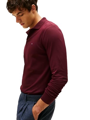 Tommy-Hilfiger-Herren-Long-Sleeve-Casual-Polo-Shirts-in-Regular-Fit-with-Liquid-Cotton-Laessiges-Langarm-Poloshirt-in-normaler-Passform-mit-fluessiger-Baumwolle-1er-Pack - sparfuchs24.io – Top Angebote, Tests & Preisvergleiche