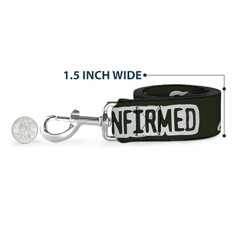 Pet Leash Illuminati Confirmés Résistante Traction Chien Verts 6'