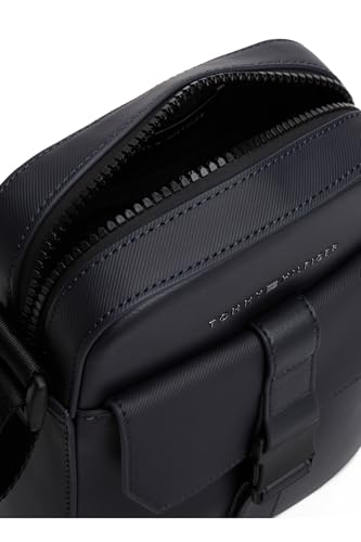Tommy Hilfiger Foundation Crossover Homme Sacoche Bleu Spatial Taille Unique