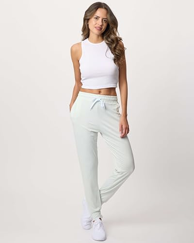 Real Essentials 3 Pack: Women's Ultra-Soft Lounge Joggers Sweatpants Athletic Yoga Pants with Pockets (Available in Plus)