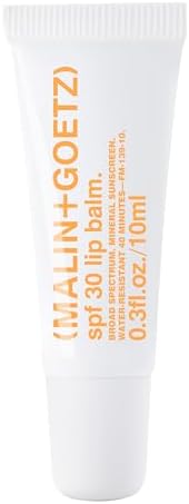 MALIN+GOETZ Lip Moisturizer | Hydrating Gel Lip Treatment with Nourishing Fatty Acid Blend | Long-Lasting Protection for Dry Lips | Vegan, Cruelty-Free | Unscented, Mojito Flavor, SPF (0.35 Fl Oz.)