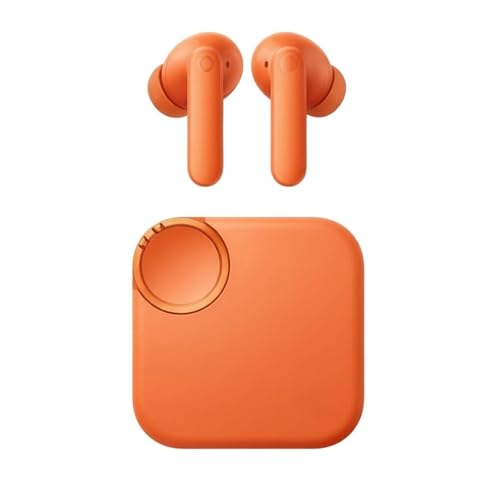 Image of Compatible Earbuds for Nothing Buds with Active Noise Cancellation HD Sound Touch Control & Long Battery Life (Orange)