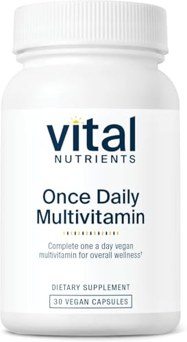 Nutriments vitaux une fois par jour Multivitamines Végétaux Multi pour les femmes et les hommes Sans allergènes