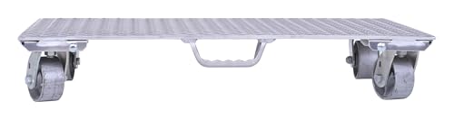 Dolly de placa de aluminio Vestil PDA-2436-C-S-H 36x24x6 pulg. 2800 lb capacidad miniatura 6