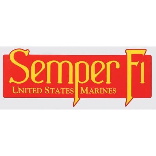 Semper Fi U.S. Marines Clear Decal