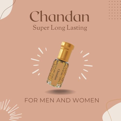 Image of Chandan Attar Original Pure Long-Lasting NEESENCE 100% Alcohol Free 6.0ml Itra In Luxury Bottle Best For Men And Women