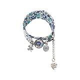 Bracelet Liberty et perle à parfumer, bijou parfum, bracelet liberty, idée cadeau, bracelet, bijoux cadeaux