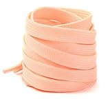 (脱ぎ履き簡単) ゴム 平紐 イージーシューレース 100 120 140 160cm ハイカット 子供 白 黒 スニーカー オレンジの粉です 長さ:160cm