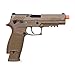 Sig Sauer Proforce 6mm BB Caliber Metal Slide Construction with Full Blow-Back Action 21rd M17 Airsoft Pistol, Coyote Tan, CO2 Power Source