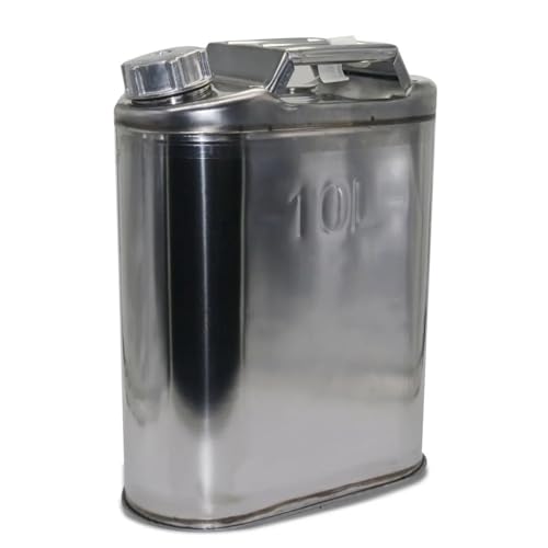 Fût d'huile auto en acier 10 litres pour opérations en extérieur