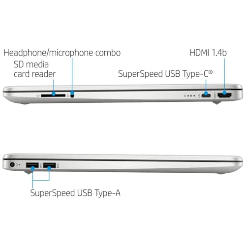 Image of HP 15 15.6 FHD Touchscreen Business Laptop Computer, AMD Ryzen 7 4700U 8-Core, 32GB RAM 2TB PCIE SSD, AMD Radeon Graphics, Numeric Keypad, Wi-Fi5, SD Card Reader, Type-C, Windows 11 Pro, w /Battery