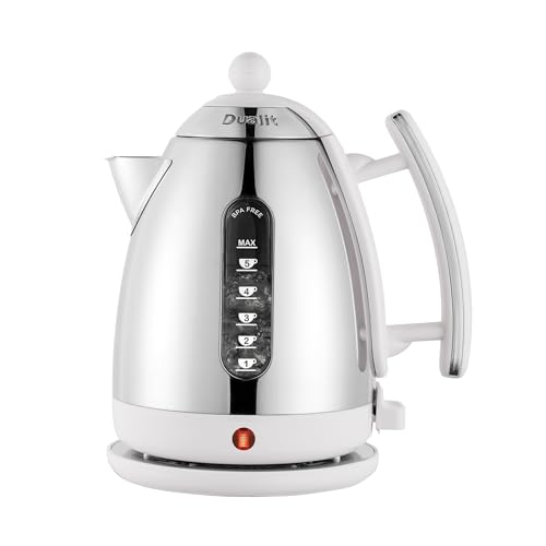 Dualit Lite 1.5L Jug Kettle - Polished Gloss White