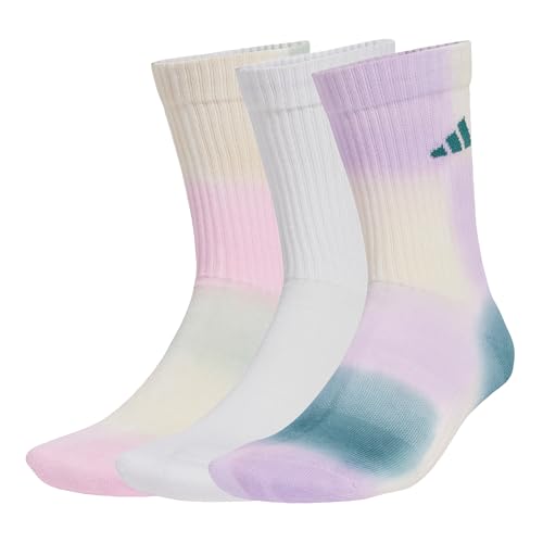 adidas Unisex Tie-Dye Socken, 3 Paar