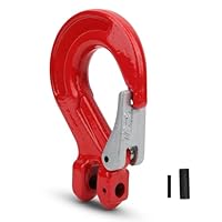 3200KG Wirbelhaken Heben, 2T Haltehaken Robuster Drehhaken Wirbel Ösenhaken legiertem Stahl Rigging Haken Zum Heben Sicherheits Karabinerhaken Hebehaken Sicherheitshaken Lasthaken für Schiffsbau