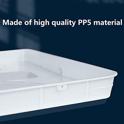 Air Conditioner Drip Pan - Durable PP Water Collector Tray for Indoor/Outdoor Split AC Units & Heat Pumps - Essential Accessory for Efficient Drainage (Color: 1-2P)