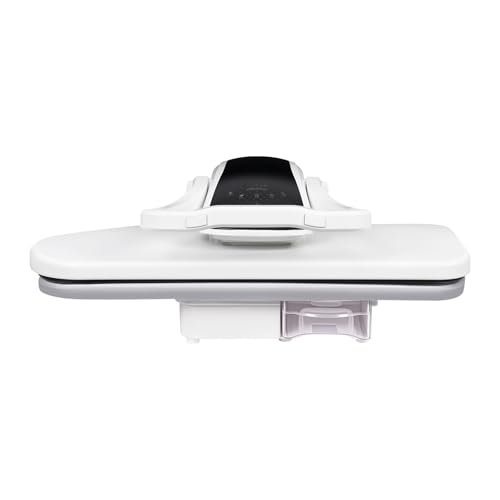 Undercat Intelligent Steam Press, 1600W Digital Steam Press with LCD Touch Screen, 5 Fabric Function, Overheating Protection, Temp Setting, 1L Water Tank, 26 * 20.8 * 10.2 (White)