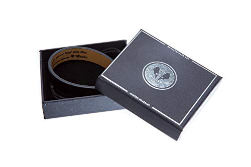 Swanky Badger New Personalized Bracelet – Leather, Sliding Knot4