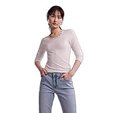PIECES Damen Pccoco Lace Top Noos Bc Langarmshirt, Cloud Dancer, M EU