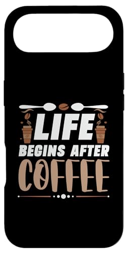 コーヒー豆 - コーヒーの後に人生が始まる スマホケース iPhone Air 用