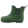 BEARPAW Toddler and Kids' Rain Boots with Faux-Fur Lining Waterproof Rubber Chelsea Boot for Boys & Girls
