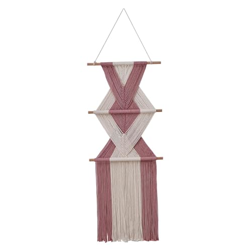 Macramé mural tissé main idée cadeau originale mariage et crémaillère