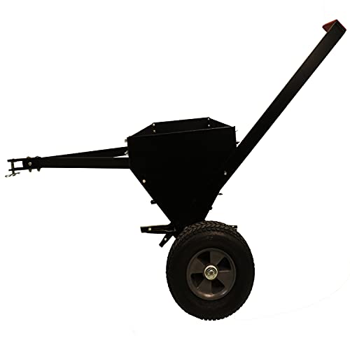 Brinly Pa-403Bh-A Tow Behind Plug Aerator With Universal Hitch, 40", Hammered Black #TOP2
