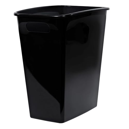 Caneca de basura de plástico abierta de 8.8 galones miniatura 3