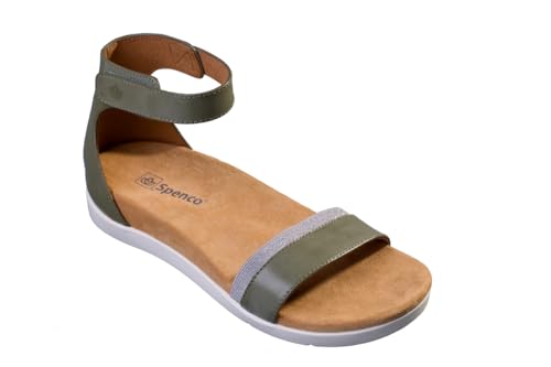 Spenco Women's Jasmine, Sage, 5.5