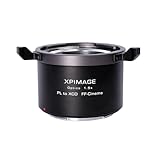 XPIMAGE Anillo Adaptador de Montaje de Lente PL expansor FF 1.5X Compatible con Lente S35 PL a cámara Hasselblad XCD