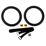 BESPORTBLE 1Pair Gymnastic Rings for Indoor Exercise of Workout Rings with Straps Versatile Home Gym Equipment for Pull Ups Fitness Routines