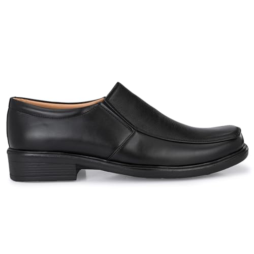 Image of Centrino Slip-On Men's Formal Shoe | Stylish with Soft Cushioned Insole | Trendy Slip-On Design | Durable with Anti-Skid Sole | Perfect for Formal Wear (9272)