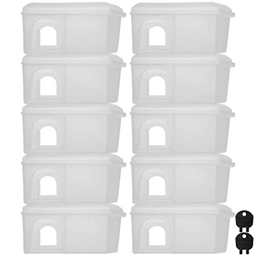 Roshield 10 claires boîtes d'appât Cover