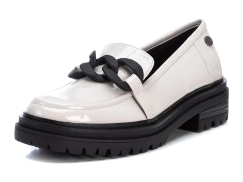 XTI 140379, Mocasín Mujer, Negro,38 EU