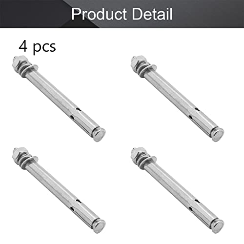 MroMax Pernos de Expansión M6x80mm Acero Inoxidable 4pzs miniatura 4
