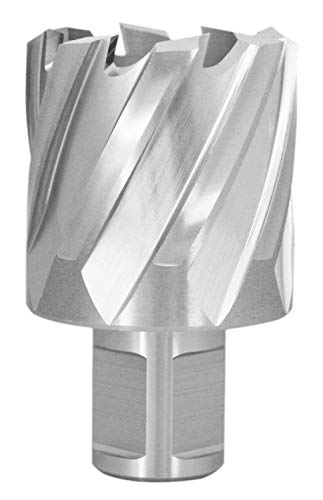 Accusize Industrial Tools Hss Annular Cutter, 1-1/2'' Diameter By 1'' Depth With 3/4'' Weldon Shank, Ansi Standard, 2080-2029 #TOP2