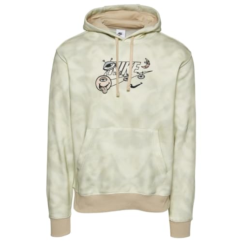 Nike Sweat à capuche Sportswear Club homme pull noir classique en molleton